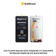 LCD+TS COMPATIBLE REALME NOTE 70/REALME C71 INDIA/NOTE 70T/REALME NARZO 80 LITE BLACK MEETOO