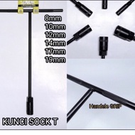 T-socket wrench T-socket wrench taiwan black 8mm 9mm 10mm 11mm 12mm 13mm 14mm 17mm 19mm sock t wrenc