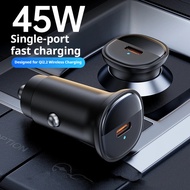 Qi2.2 Magnetic Wireless Car Charger | 25W MagSafe & 45W PD Fast Charge, Dual Fast Charging untuk iPh