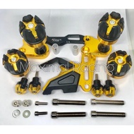 4IN1 VARIATION PACKAGE CALIPER COVER + SLIDER FULL SET EXHAUST LINE + WHEEL AXLE STRAIGHT + FULL CNC