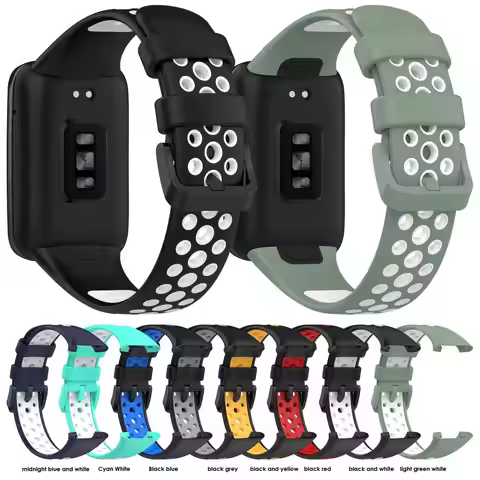 Soft Silicone Strap For Xiaomi Mi Band 7pro Breathable Sport Bracelet Wristband For Xiaomi Mi Band 7