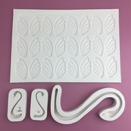 Three-Dimensional Large Swan Neck Silicone Mold Plaster Epoxy Resin Mold Swan Wing Shape Chocolate M