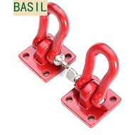BASIL Metal Trailer Hook Pair Trailer Hooks Crawler RC for Truck Scale SCX-10 Winch RC Crawler Hook