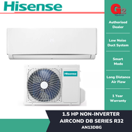 Hisense Air Cond AN13DBG 1.5HP Air Conditioner R32