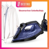 Destro Cordless Iron Steamer with Self Cleaning Descale Ceramic Soleplate Swiss Thomas