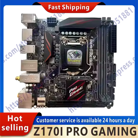 NEW Used Z170I PRO GAMING original desktop computer Z170M DDR4 motherboard LGA 1151 i7/i5/i3 USB3.0 