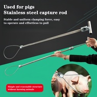 Moon Jellyfish - Pig Holder Hog Catcher Pole Stainless Steel Animal Holder Catcher Tool For Pig Dog 