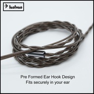 LUOLVUO MMCX to 3.5mm Earphone Cable, 3.5mm Plug 120cm/3.9ft Earbuds Upgrade Wire, Plug and Play Low