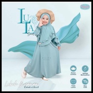 00118 | Zalira Kids | Gamis Anak Model Lula Series Usia 3 - 12 Tahun