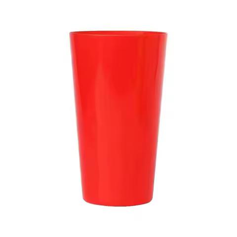 2PCS 10 Color Choice Tumbler Plastic Reusable Cup Free BPA Pint Glass for Beer Party or Home Bar Cho