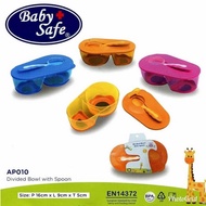Babysafe Twin Taste Bowl FB001 with head sensing spoon