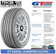 Ban Mobil GT Radial Champiro Ecotec Size 195/70 R14 Untuk Ban Mobil Kijang LSX/LGX & Cedric