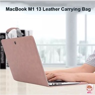 New Apple MacBook M1 Laptop Sleeve Handbag Cover For Macbook Air Pro 13.3 inch Leather Carrying Bag