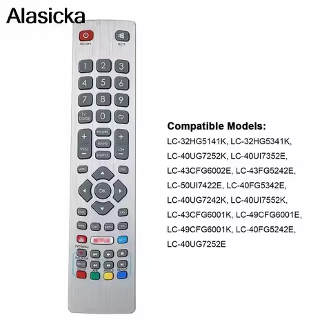 LC-32HG5141K LC-40UG7252E TV Remote Control Replacement for Sharp Aquos Remote Controller Portable C