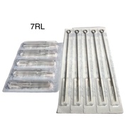 Tattoo Equipment 7rl + 7rt Tip/1 Set Has 5 Needles 5 Tips