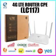 LC117 (CAT4)  Modified Unlock Modem Wireless Router Wifi Router 4G LTE CPE MOD, SIM CARD ROUTER WIFI MODEM 300mbps 4G LTE network &amp; 3G network -1 MONTH WARRANTY BY saller
