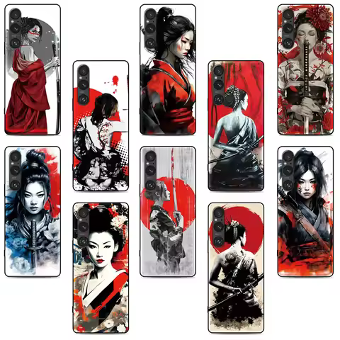 Samurai Girl Phone Case For Nokia G60 G50 G42 C31 C30 8 5.3 8.3 2.4 6.2 7.2 5.4 C3 C100 C200 For iPo