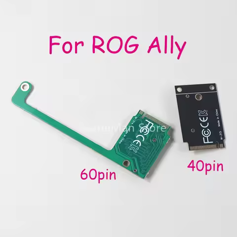 1pc For Rog Ally Handheld Transfer Board PCIE4.0 90 Degrees M.2 Transfer For Asus ROG Ally SSD Memor