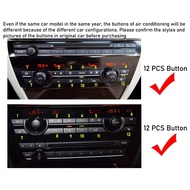 for A/C Climate Control Panel Fan Speed Button for F01 F04 F06 F07 F10 F13 X5 F15/M F85 X6 F16/M F86