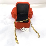 Ongpin Gold 18K Saudi Gold Pawnable Legit Bracelet for Women And Men CUBAN BRACELET Stainless Steel 