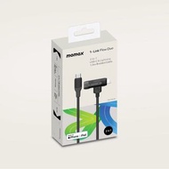 [預訂2601] Momax - DL56 1-Link Flow Duo 2-in-1 USB-C to Lightning Braided Cable (1.5m) 編織線 (1.5米)