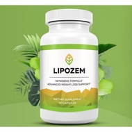 Lipo-zem Natural BHB Supplement, Provide Energy and Vitality, Non-Genetically Transferred, Gluten-Fr