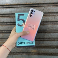 Oppo Reno 5 8/128gb second bekas pakai normal fullset original resmi