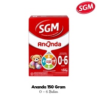 Sgm Ananda 150gr Baby Formula Milk 0-6 Months/6-12 Months/SGM Baby Milk