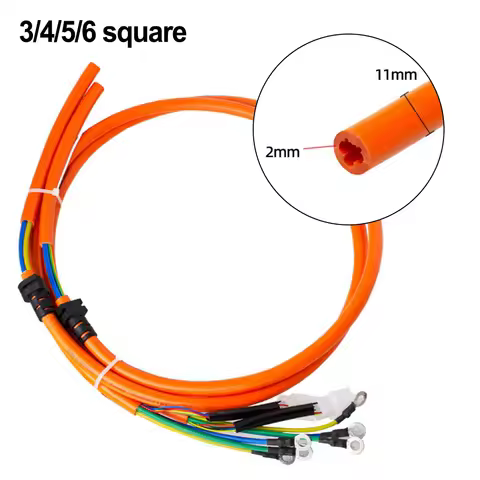 Reliable 1 2m Motor Cable with Hall Wires Made of Pure Copper Suitable for Brushless DC Motors from 