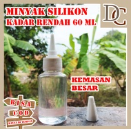 SILICONE OIL KADAR RENDAH / MINYAK POMPA 60 ml / MINYAK SILICONE KADAR RENDAH / SILICONE OIL 60 ml