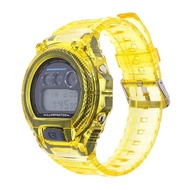 สายรัดเรซิ่นสีใส TPU สำหรับ Casio G-Shock DW-6900อุปกรณ์เสริมนาฬิกาสายกันน้ำแนวสปอร์ต