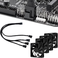 Motherboard fan 4Pin PWM Extension Fan Cable / PWM Fan Splitter 4pin Adapter Cable Splitter PC 4Pin 
