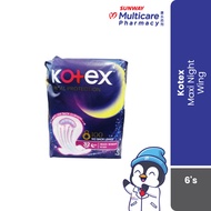 Kotex Overnight Wings 32cm 6's