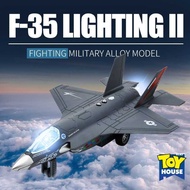 F35 Aaa Fighter Model Simulation Aircraft Alloy Lightning US Carrier Based Metal Milita
