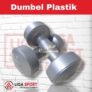 Dumbell Barbell Plastic Dumbbell 3 kg