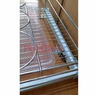 Drawer Basket Rack Plate Bottle Pull Stainless Steel Cupboard Kitchen Cupboard Rack READY MEDAN