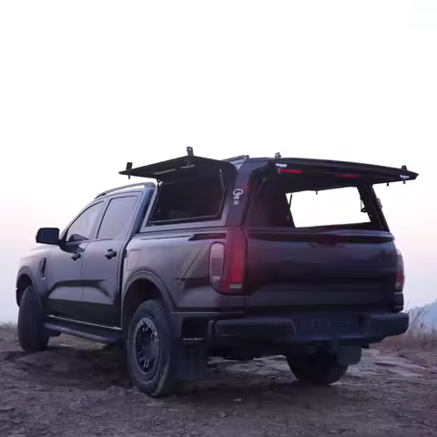 High Quality Factory Direct Waterproof 4x4 Pickup Truck Aluminum Alloy Hardtop Canopy For Toyota Hil