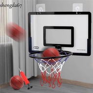 SHENGDA Indoor Basketball Hoop Set, Foldable Backboard Mini Basketball Hoop for Kids, Small Basketba