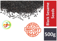 Ez Bizy Lengah Hitam / Black Sesame Seed - 500g  Bijan Hitam Ellu Herbs Rempah Ratus