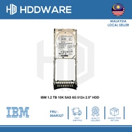 IBM 1.2 TB 10K SAS 6G 512n 2.5" HDD // 00AR327 // 00AR400 // 00AR800