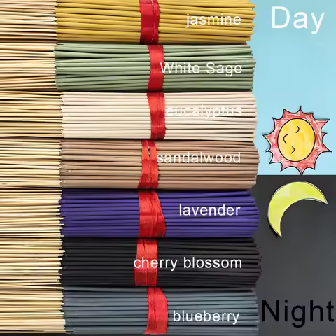 146/356/706/1406 Pieces, 7 Sets of Day and Night Black Combination High-Quality Handmade Bamboo Ince