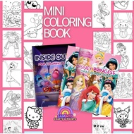 MINI COLORING BOOKLET A5 SIZE