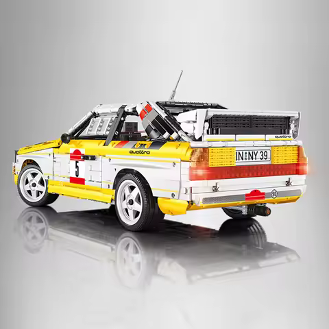 3887pcs Sport Quattro S1 Group B 1984 Building Blocks Technical Speed Racing Vehicle Cars Model Bric