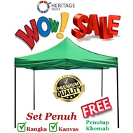 10 x 10 Roof 80cm Express Night Market Canopy Tent Portable 3m Kanopi Khemah Pasar Malam 10 kaki