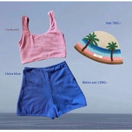 Swimsuit Sports Bra + Shorts