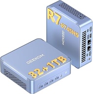 GEEKOM Mini PC AX8 Max, Dual 2.5G LAN, AMD Ryzen 7 8745HS (up to 4.9GHz, 3 modes), Computer Computer