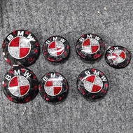 Real Carbon Fiber Badge Hood Logo Rear Trunk Emblems Replacement For BMW 5 series G30 G31 G38 G61 G6