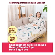 Sauna Far Infrared Sauna Heating Blanket Body Shape Slimming Machine sauna slimming detox Slimming Sauna Sauna blanket P