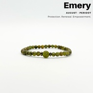 Gaello Emery Natural August - Peridot 4/6mm Bracelet