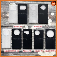 Sharp R7, Aquos R7, Sharp R6/ Aquos R8/ R8S/ R8 Pro 5G/ R8s Pro/ R9 Pro case, clear, flexible, black